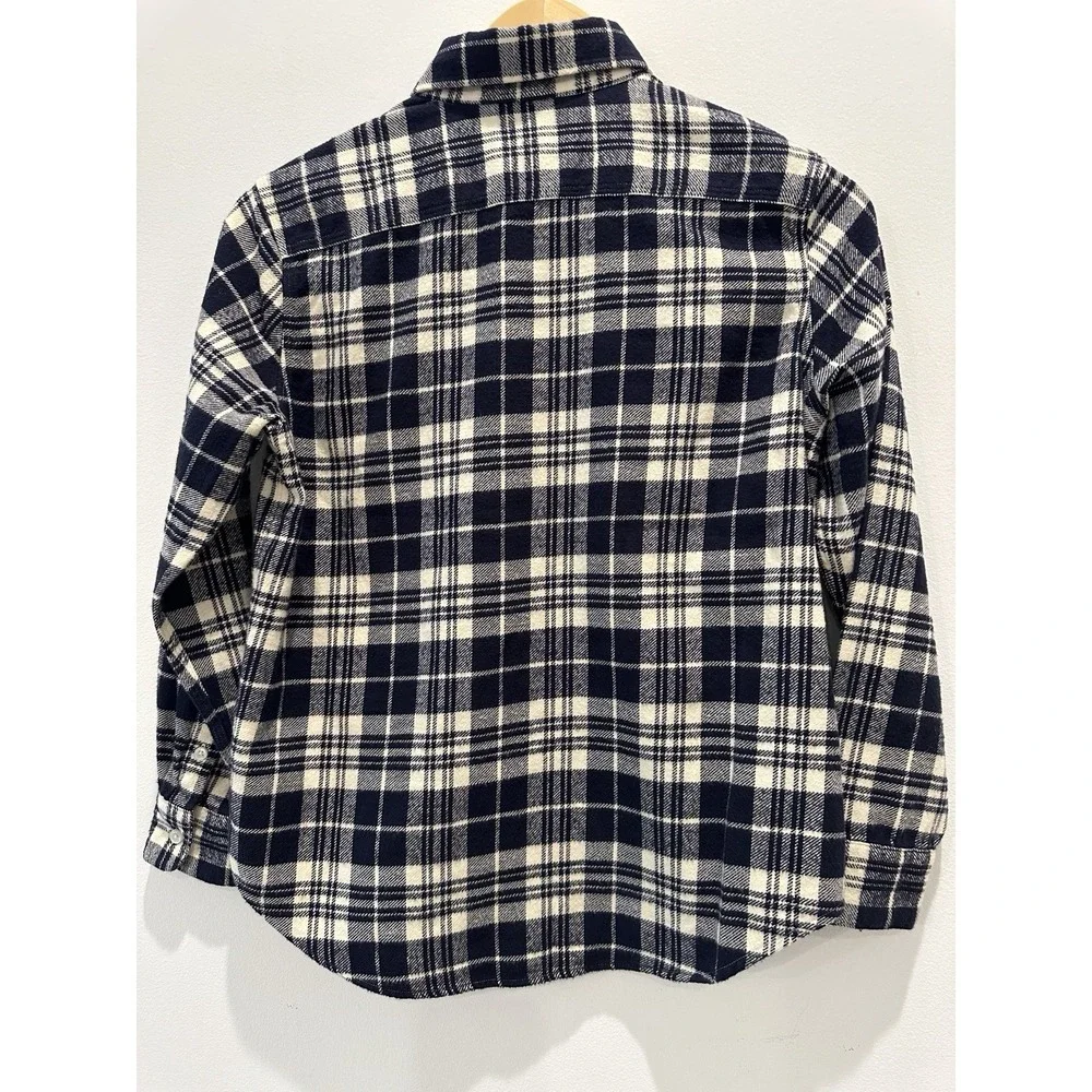 Polo Ralph Lauren Button Up‎ Shirt Boys Size 12 Long Sleeve Blue Plaid